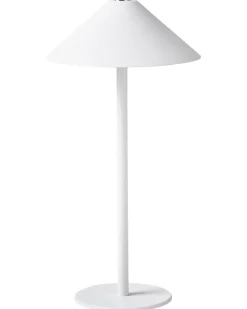 Lampada da tavolo senza fili a LED FRANCOLI con dimmer Metallo Bianco