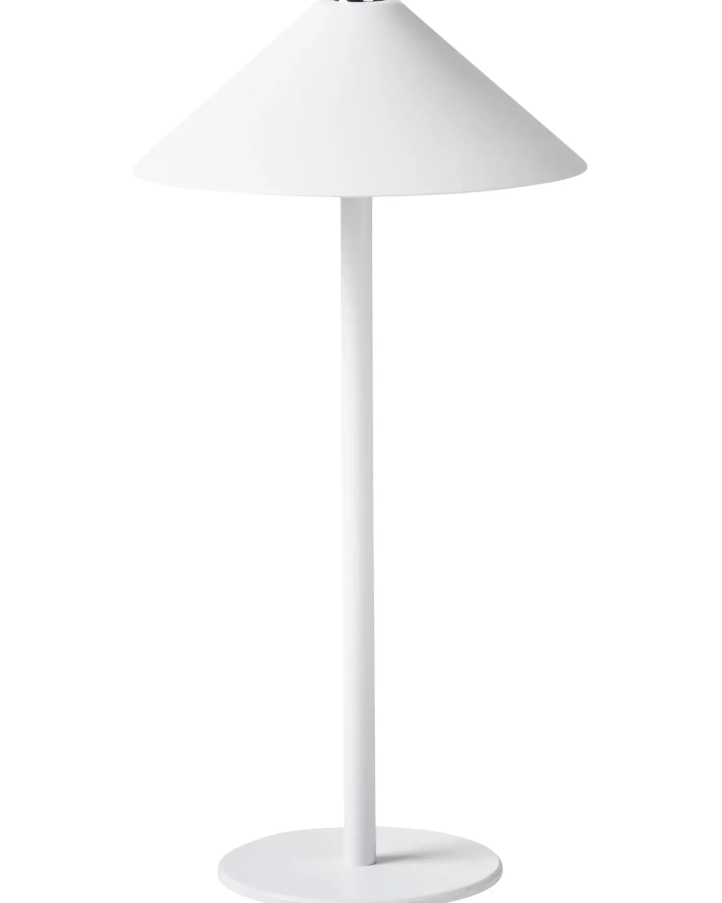 Lampada da tavolo senza fili a LED FRANCOLI con dimmer Metallo Bianco