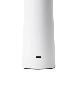 Lampada da tavolo senza fili a LED LEVIRA con dimmer Metallo Bianco