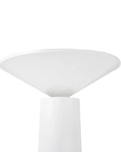 Lampada da tavolo senza fili a LED LEVIRA con dimmer Metallo Bianco
