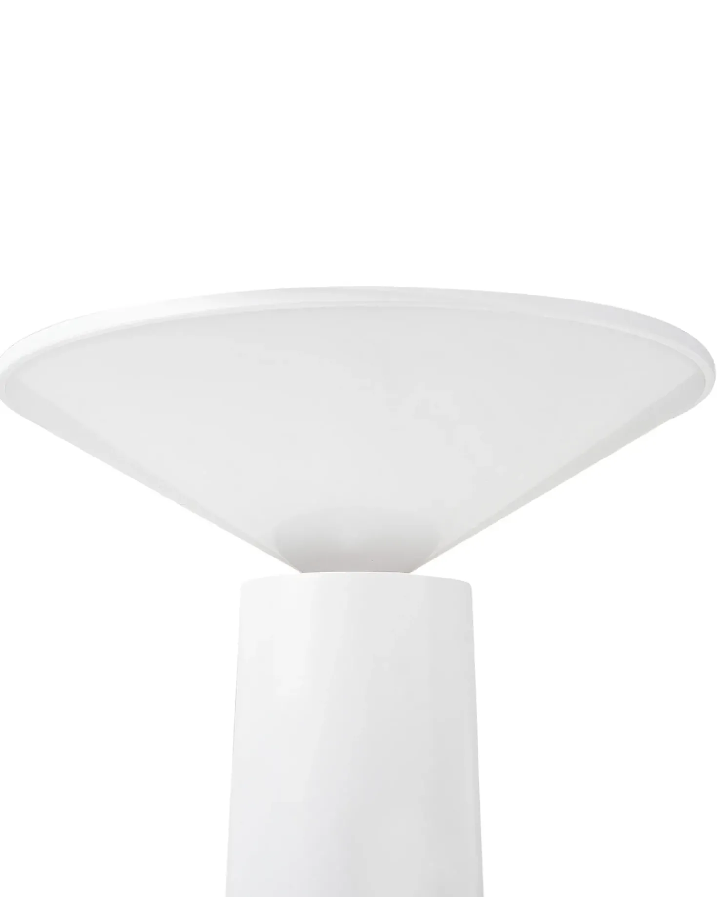 Lampada da tavolo senza fili a LED LEVIRA con dimmer Metallo Bianco