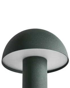 Lampada da tavolo senza fili a LED BOJO con dimmer Metallo Verde scuro