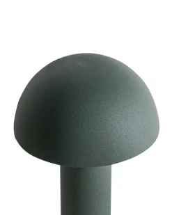 Lampada da tavolo senza fili a LED BOJO con dimmer Metallo Verde scuro