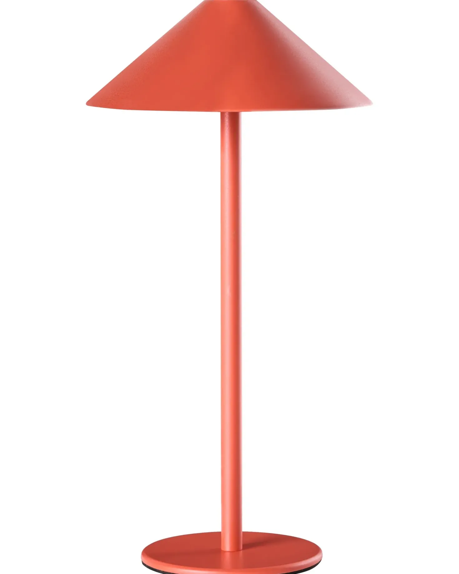 Lampada da tavolo senza fili a LED MODJO con dimmer Metallo Rosso