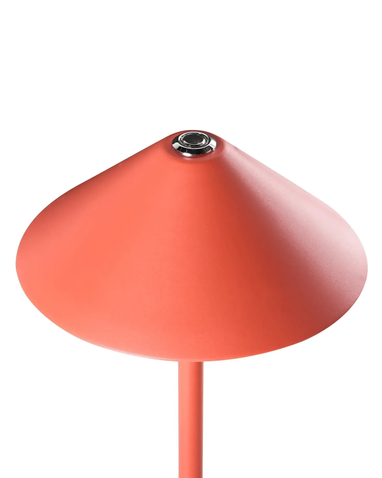 Lampada da tavolo senza fili a LED MODJO con dimmer Metallo Rosso