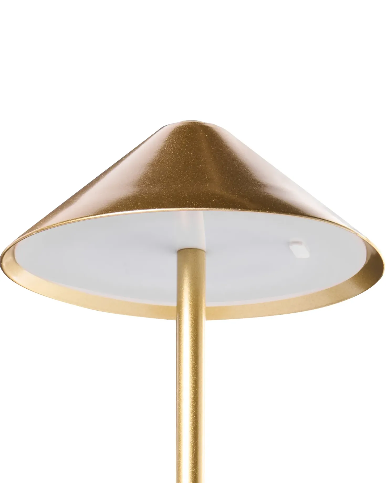 Lampada da tavolo senza fili a LED MODJO con dimmer Metallo Oro