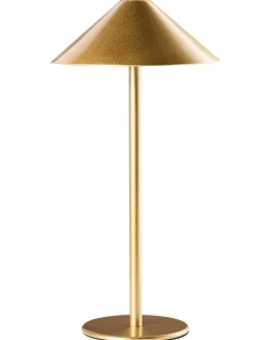 Lampada da tavolo senza fili a LED MODJO con dimmer Metallo Oro