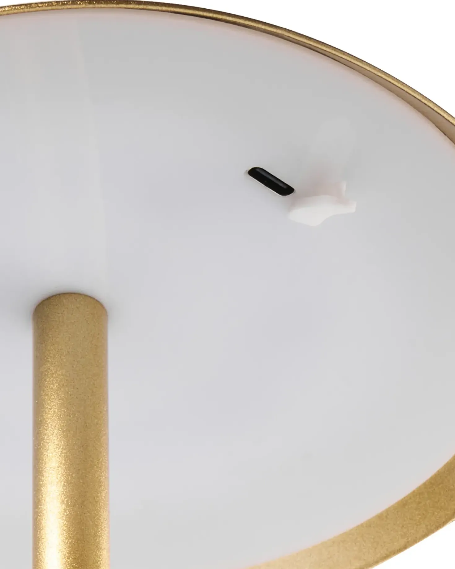 Lampada da tavolo senza fili a LED MODJO con dimmer Metallo Oro