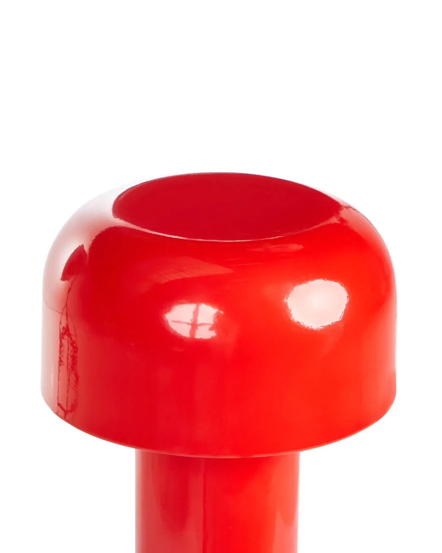 Lampada da tavolo senza fili a LED BESOS con dimmer Metallo Rosso