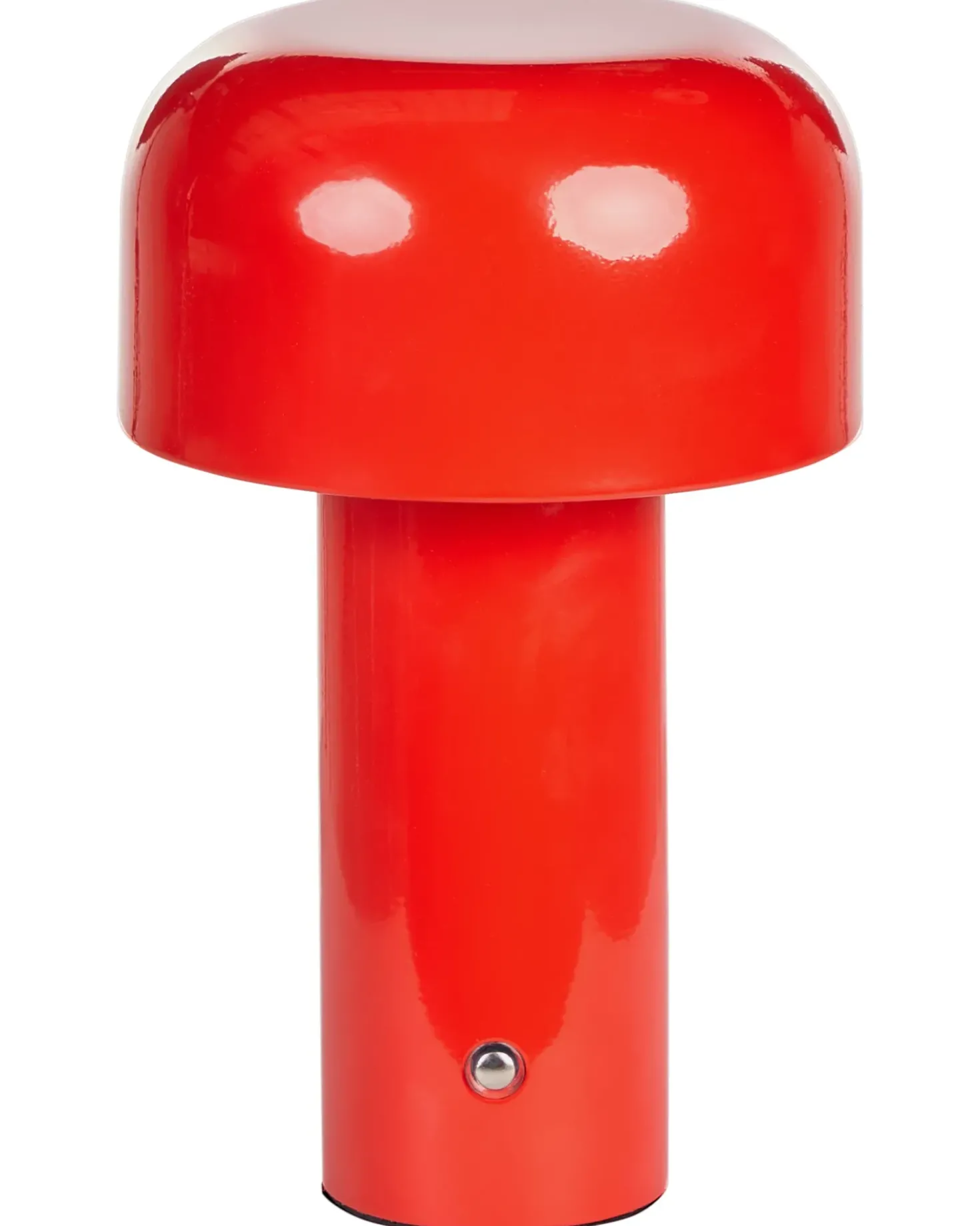 Lampada da tavolo senza fili a LED BESOS con dimmer Metallo Rosso