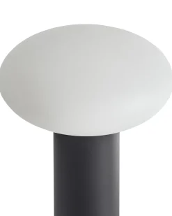 Lampada da tavolo senza fili a LED BUAYAN con dimmer Metallo Nero