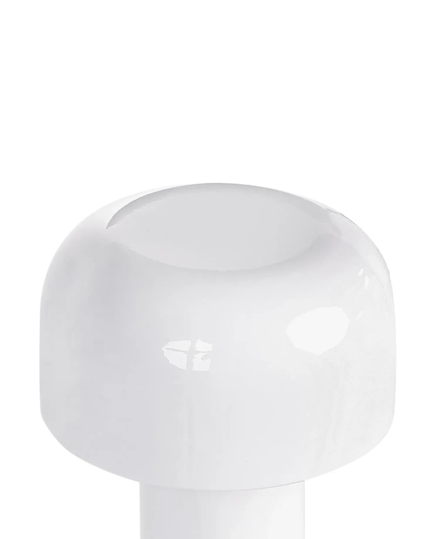 Lampada da tavolo senza fili a LED BESOS con dimmer Metallo Bianco