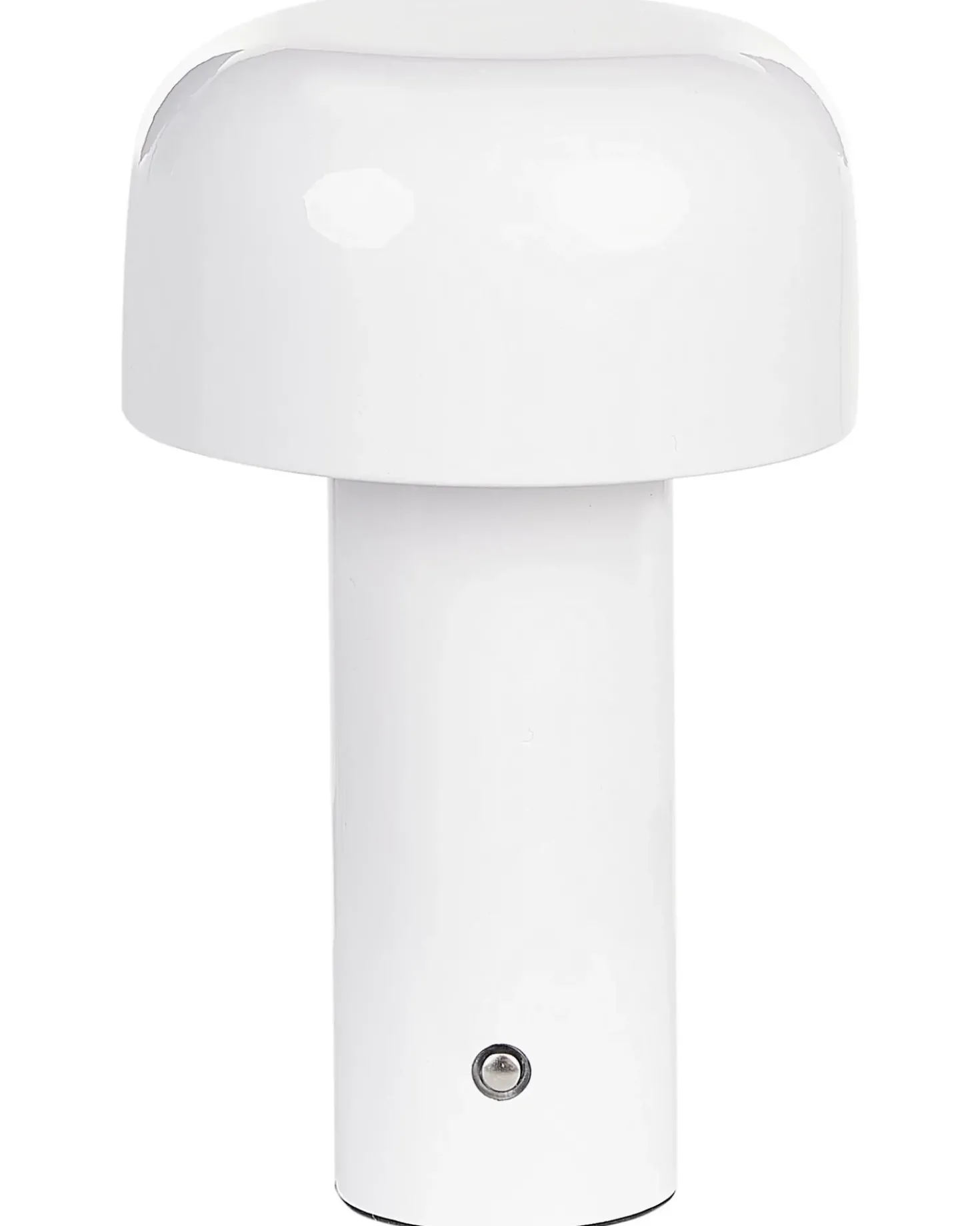 Lampada da tavolo senza fili a LED BESOS con dimmer Metallo Bianco