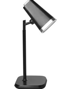 Lampada da tavolo senza fili a LED MUSCA con dimmer Nero