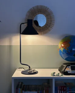 Lampada da tavolo senza fili RIMAVA Regolabile Metallo Blu