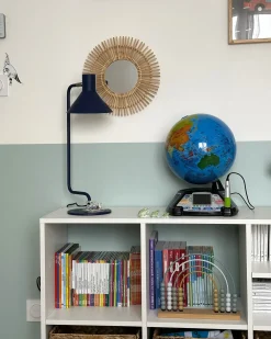 Lampada da tavolo senza fili RIMAVA Regolabile Metallo Blu