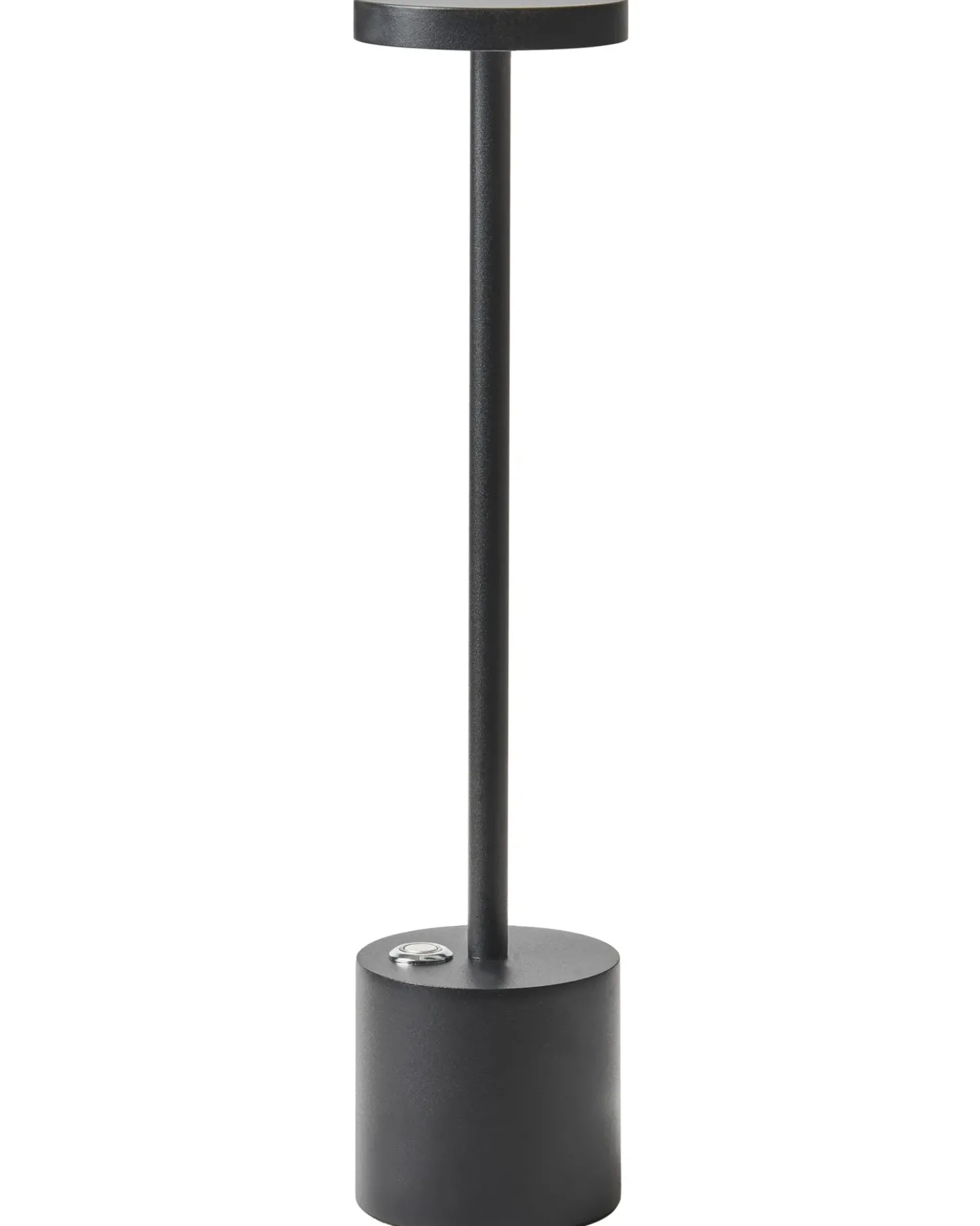 Lampada da tavolo senza fili a LED LIZANDRO con dimmer Metallo Nero