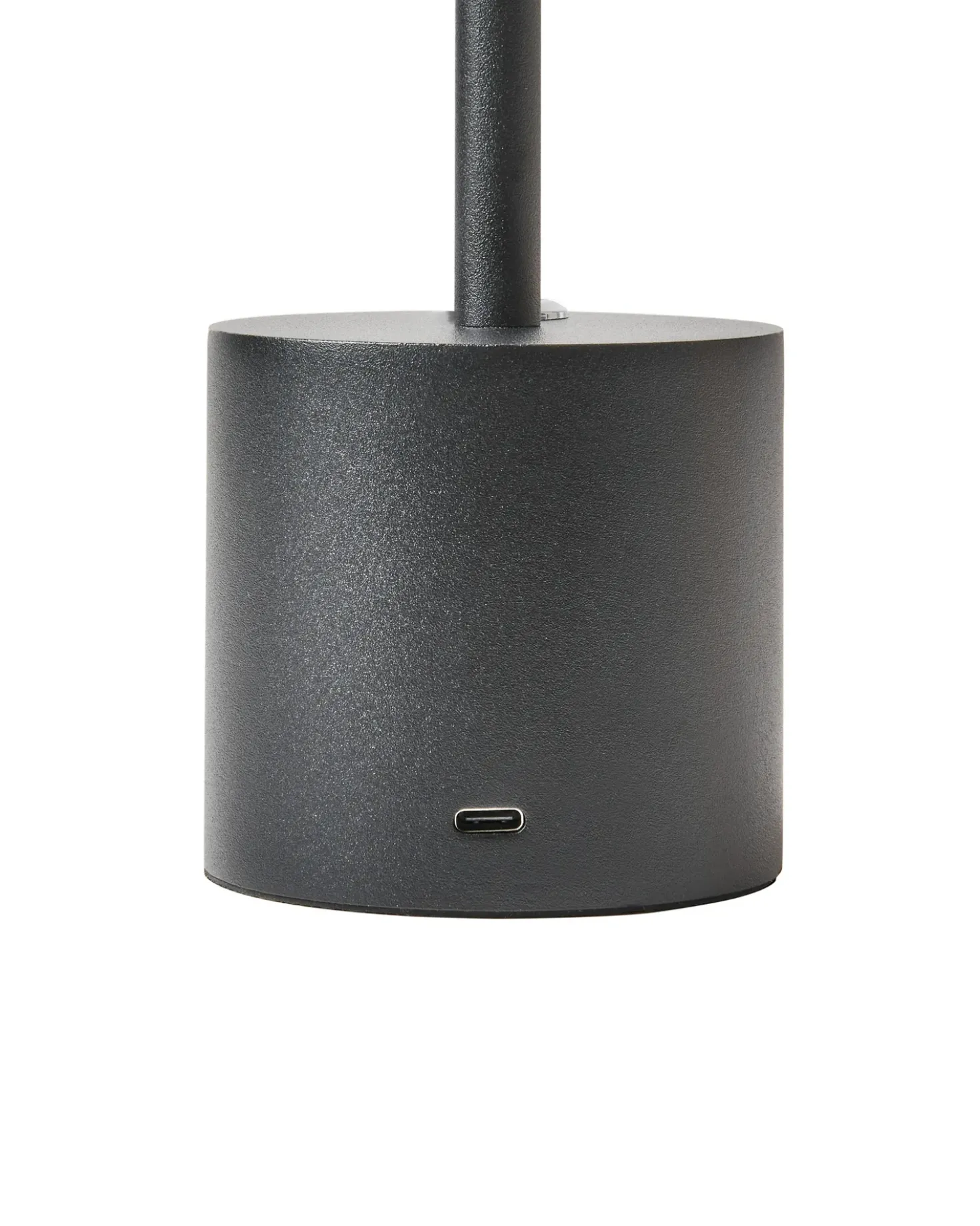 Lampada da tavolo senza fili a LED LIZANDRO con dimmer Metallo Nero