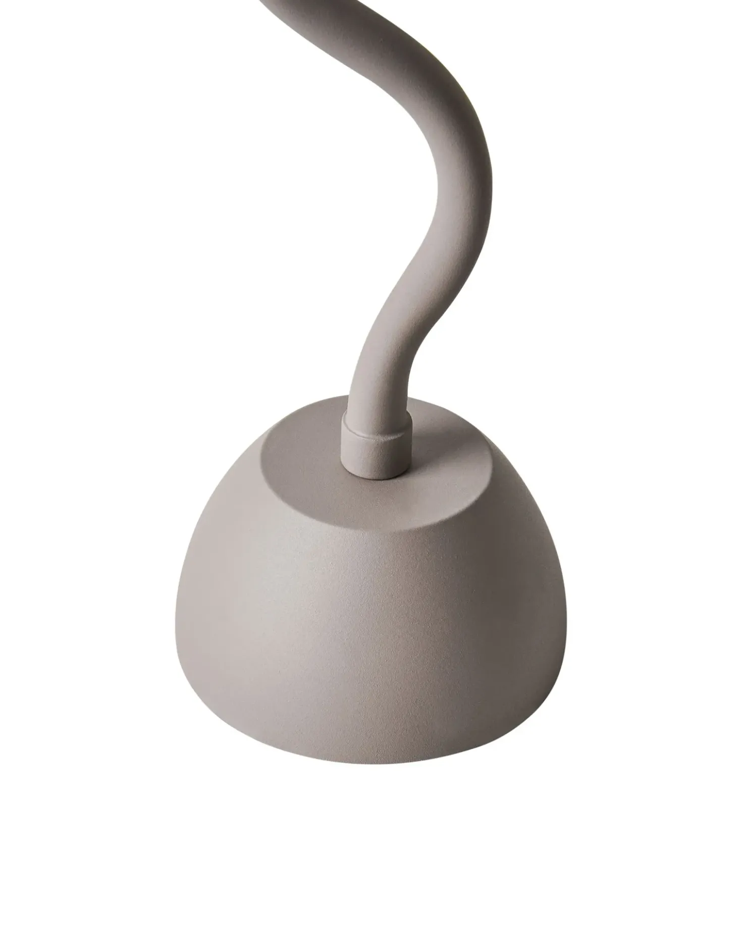 Lampada da tavolo senza fili a LED VOUGA con dimmer Metallo Beige