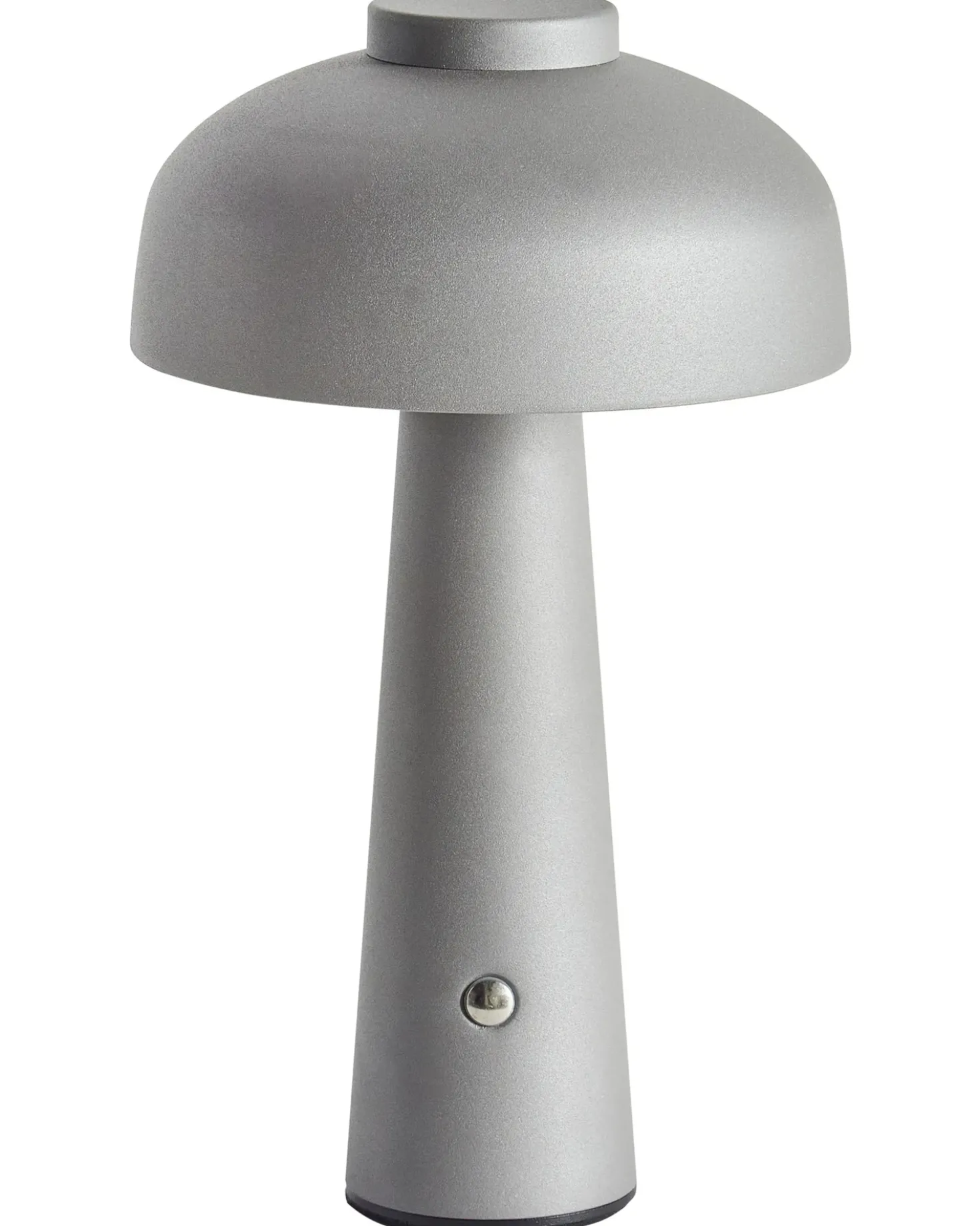 Lampada da tavolo senza fili a LED AGUSAN con dimmer Metallo Grigio