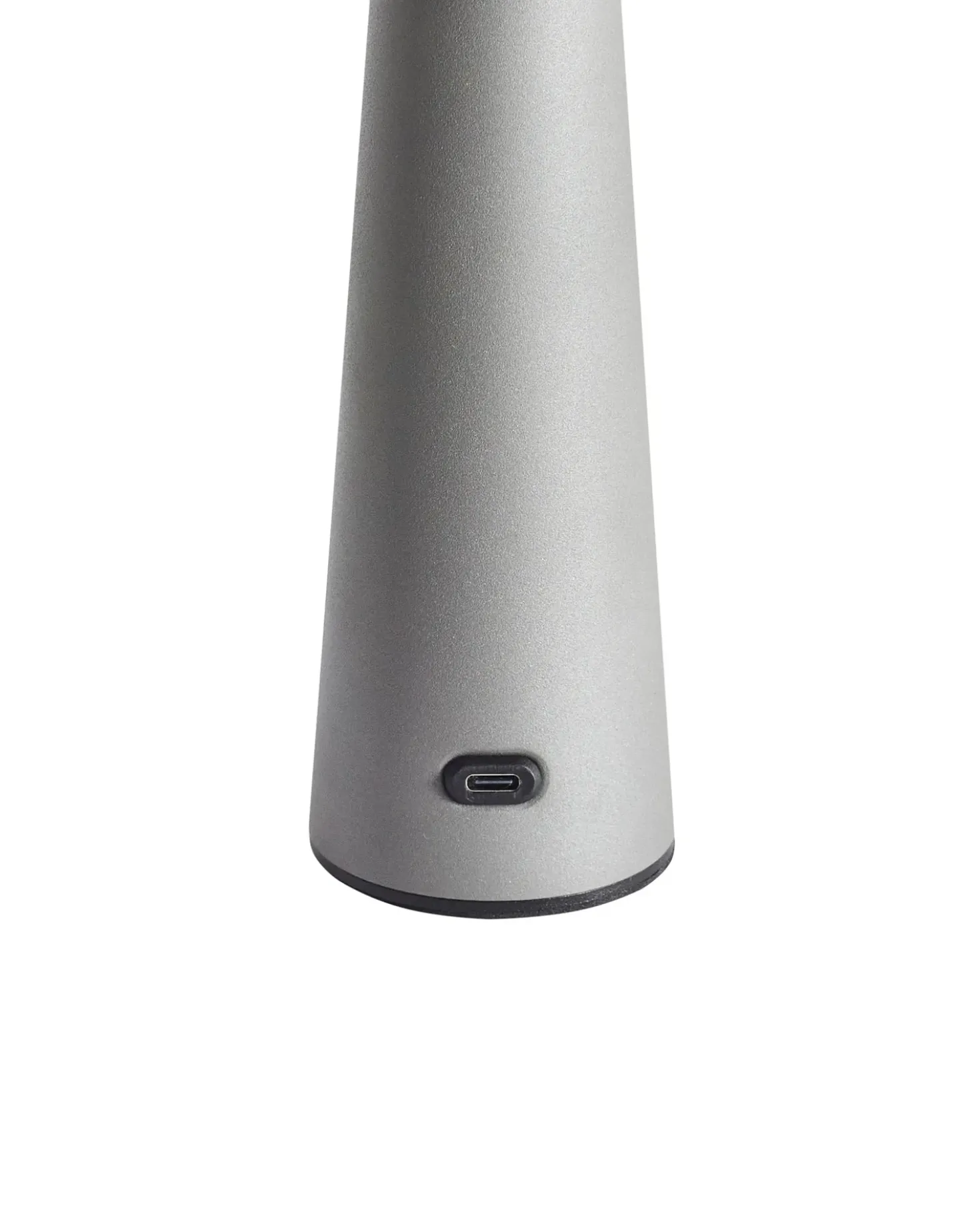 Lampada da tavolo senza fili a LED AGUSAN con dimmer Metallo Grigio
