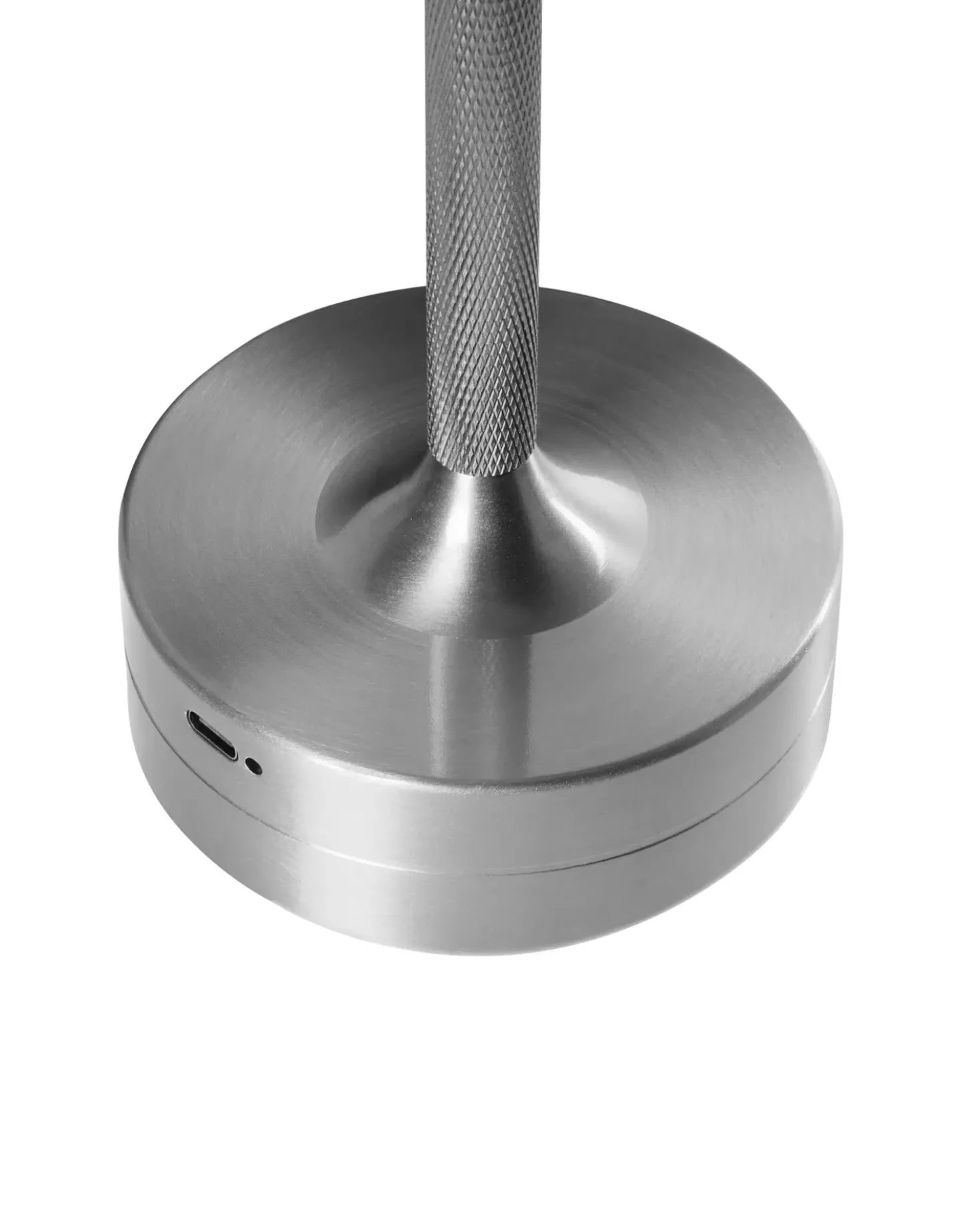 Lampada da tavolo senza fili a LED MAGO con dimmer Metallo Argento
