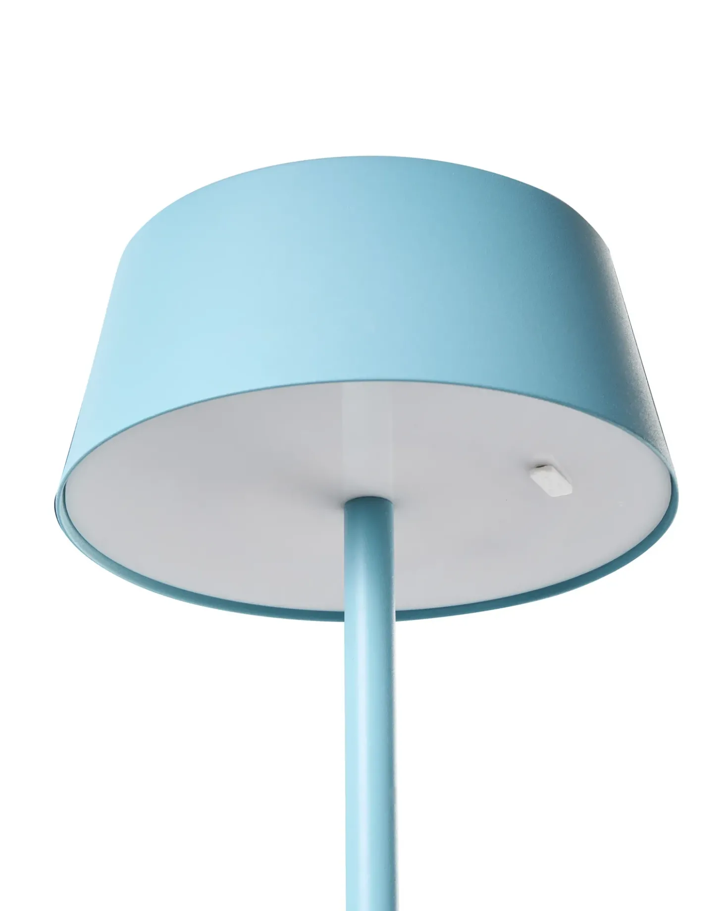 Lampada da tavolo senza fili a LED GUDER con dimmer Metallo Blu