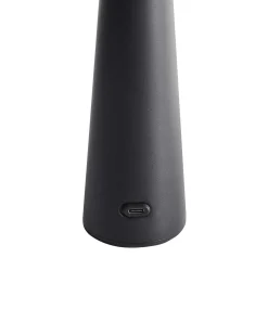 Lampada da tavolo senza fili a LED AGUSAN con dimmer Metallo Nero