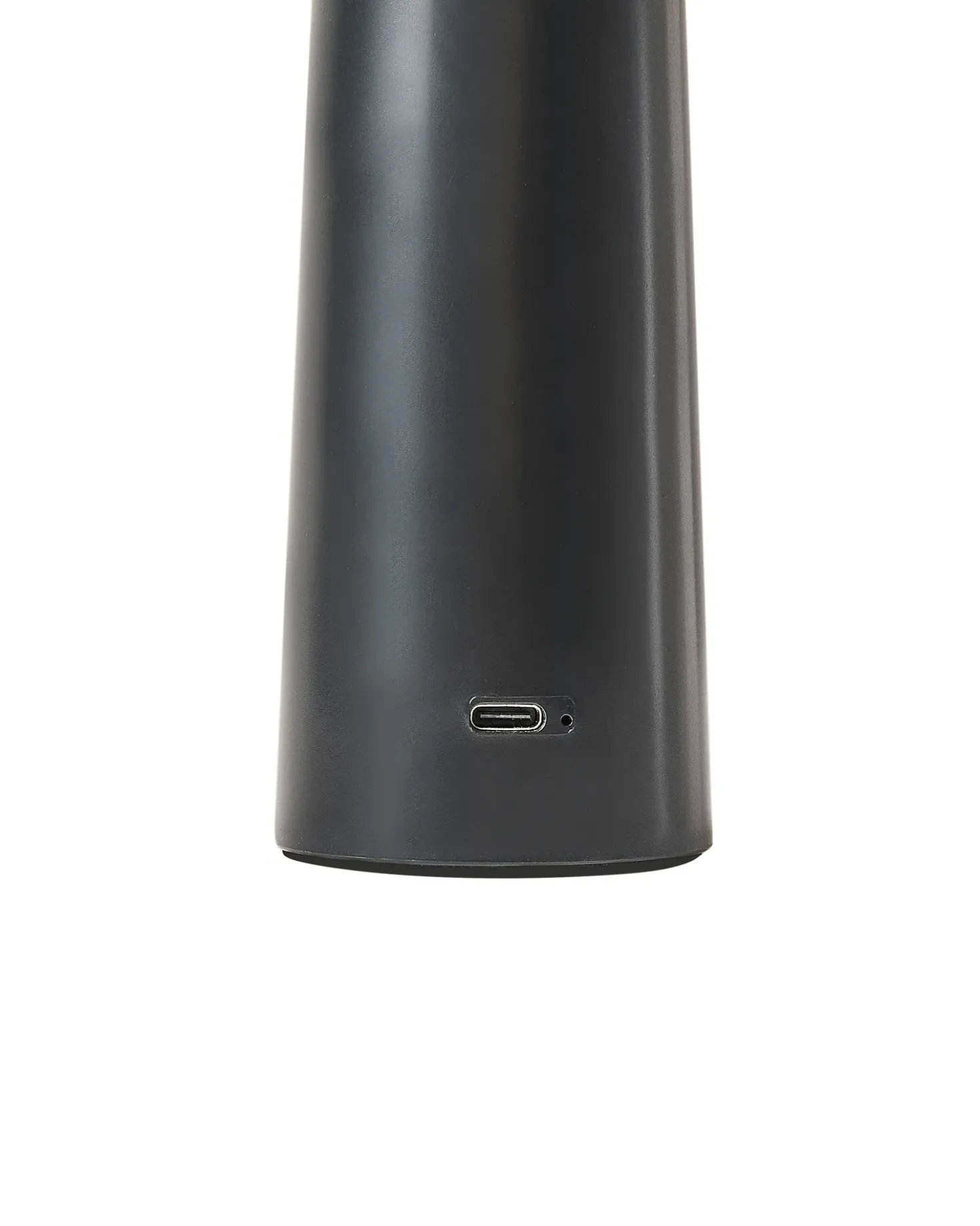 Lampada da tavolo senza fili a LED LEVIRA con dimmer Metallo Nero