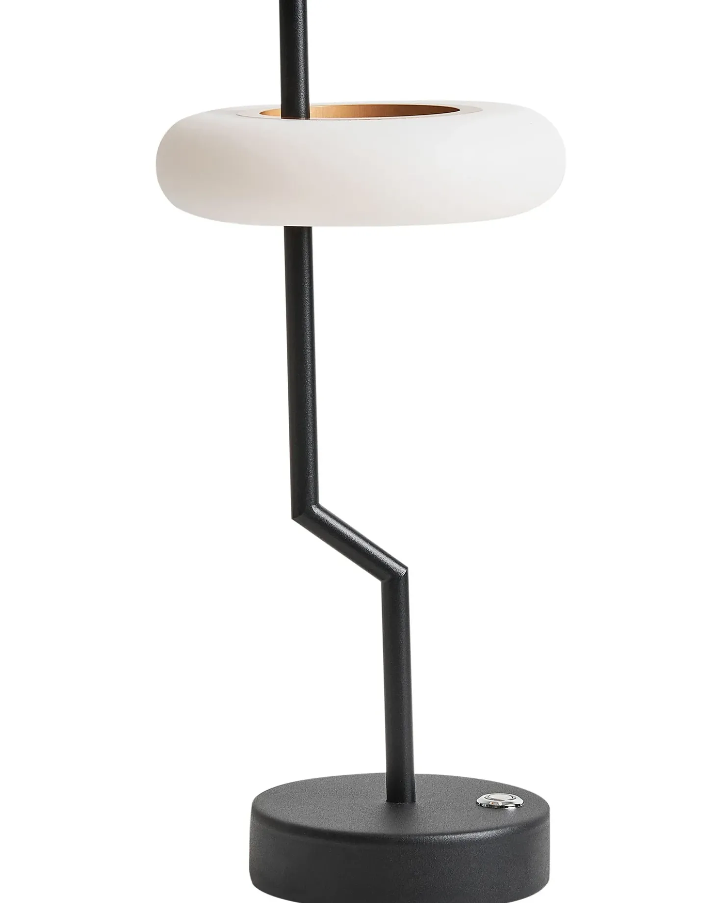 Lampada da tavolo senza fili a LED ALVIELA con dimmer Metallo Nero