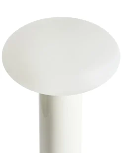 Lampada da tavolo senza fili a LED BUAYAN con dimmer Metallo Bianco