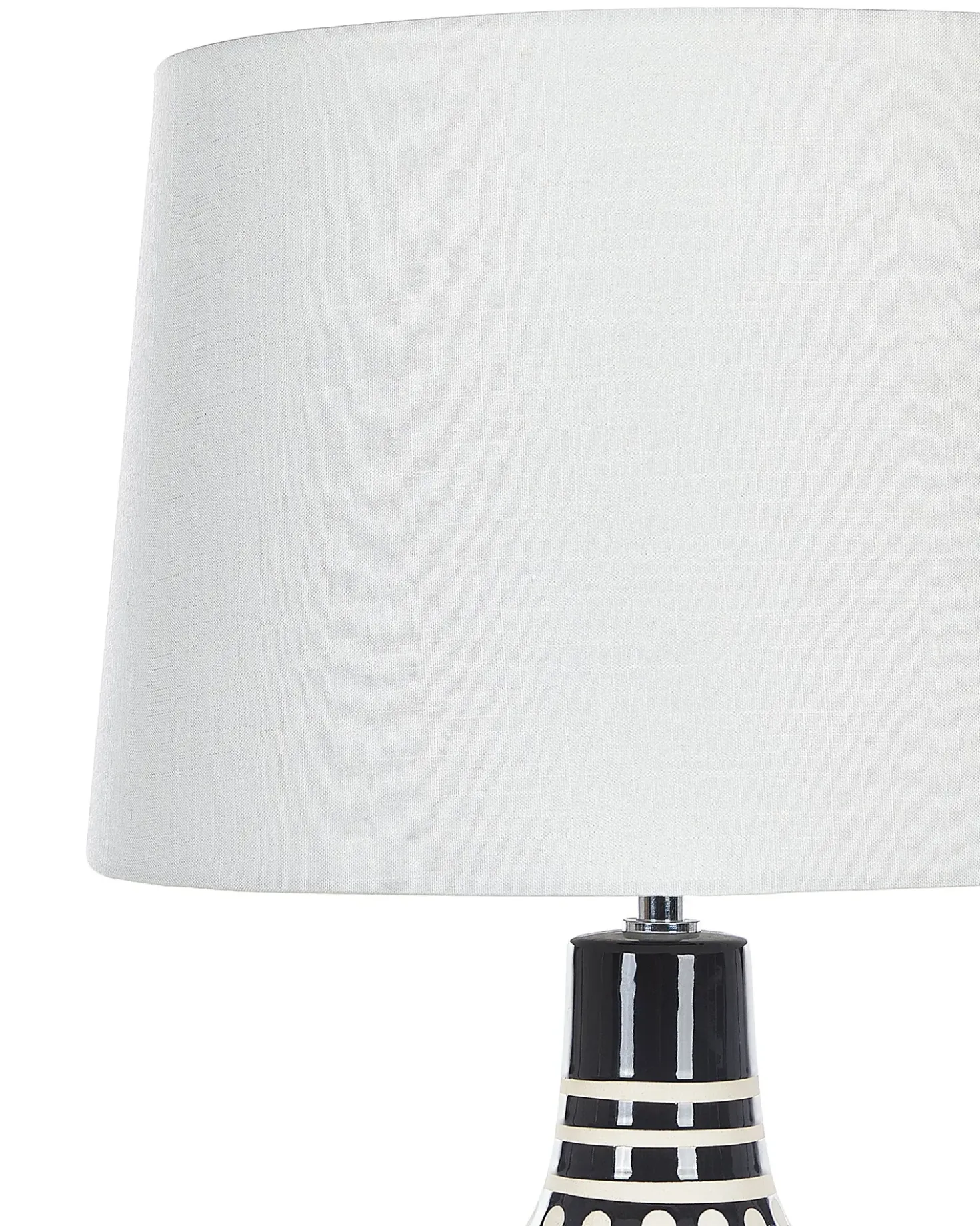 Lampada da tavolo SHEBELLE Ceramica Nero