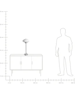 Lampada da tavolo SIBUN Metallo Argento