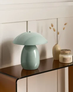 Lampada da tavolo SIGI Metallo Verde chiaro