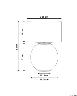 Lampada da tavolo SOBRAMATI Metallo Ottone