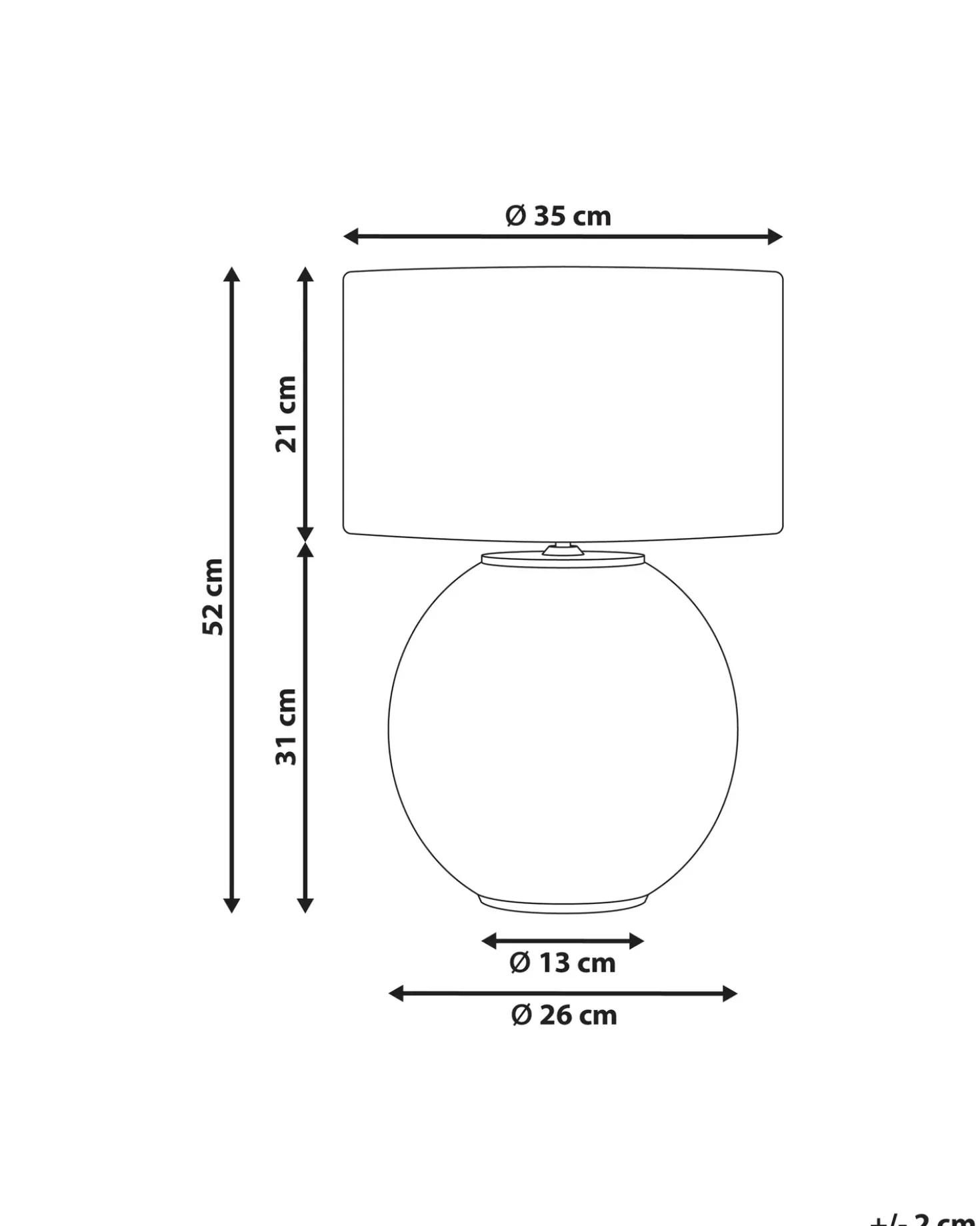 Lampada da tavolo SOBRAMATI Metallo Ottone