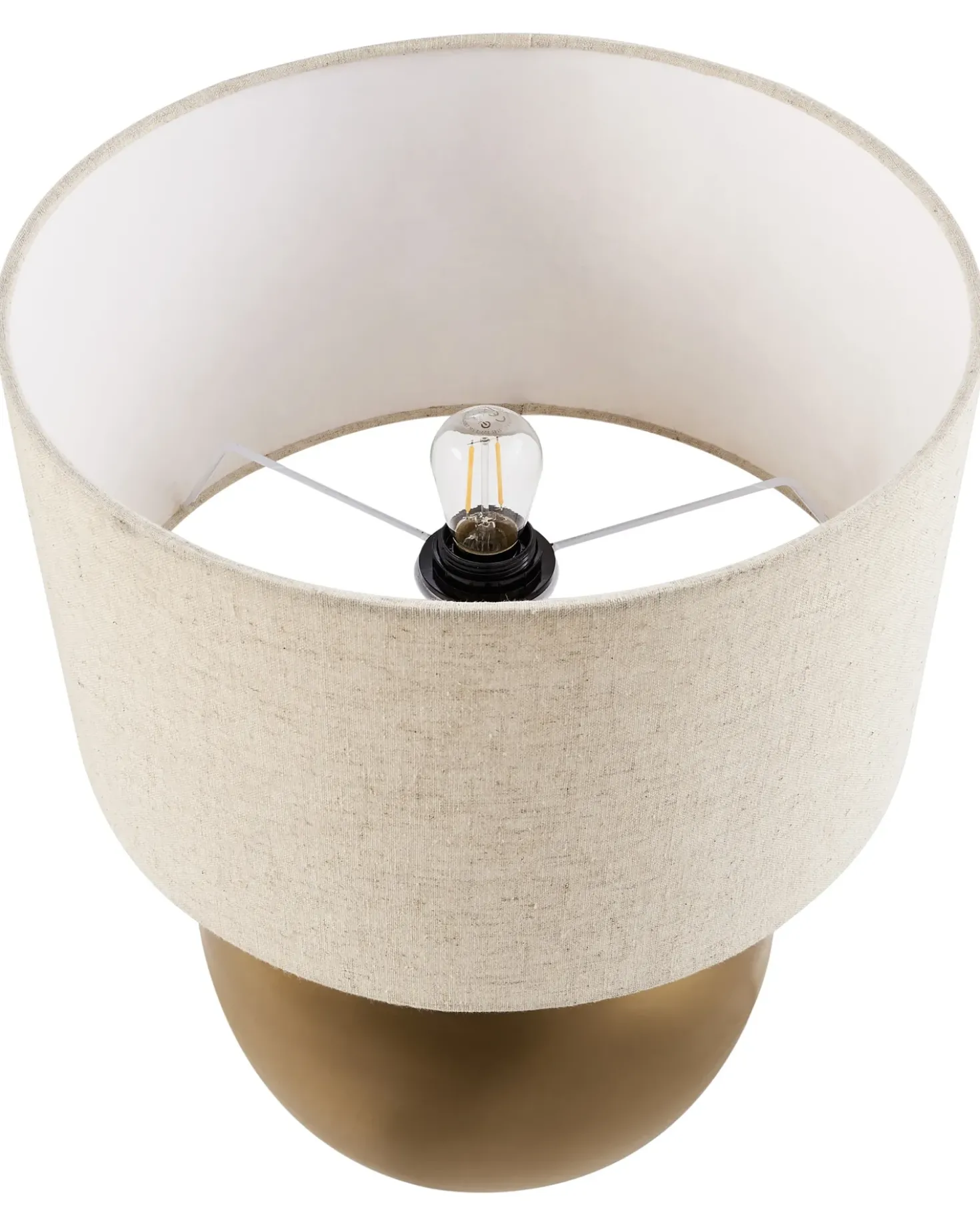 Lampada da tavolo SOBRAMATI Metallo Ottone