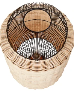 Lampada da tavolo TANGANYIKA Rattan Naturale