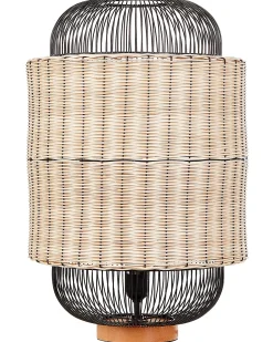 Lampada da tavolo TANGANYIKA Rattan Naturale