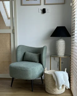 Lampada da tavolo TELIRE Ceramica Beige