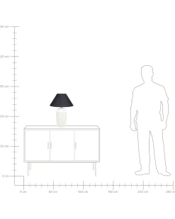 Lampada da tavolo TELIRE Ceramica Beige