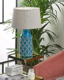 Lampada da tavolo THAYA Ceramica Blu