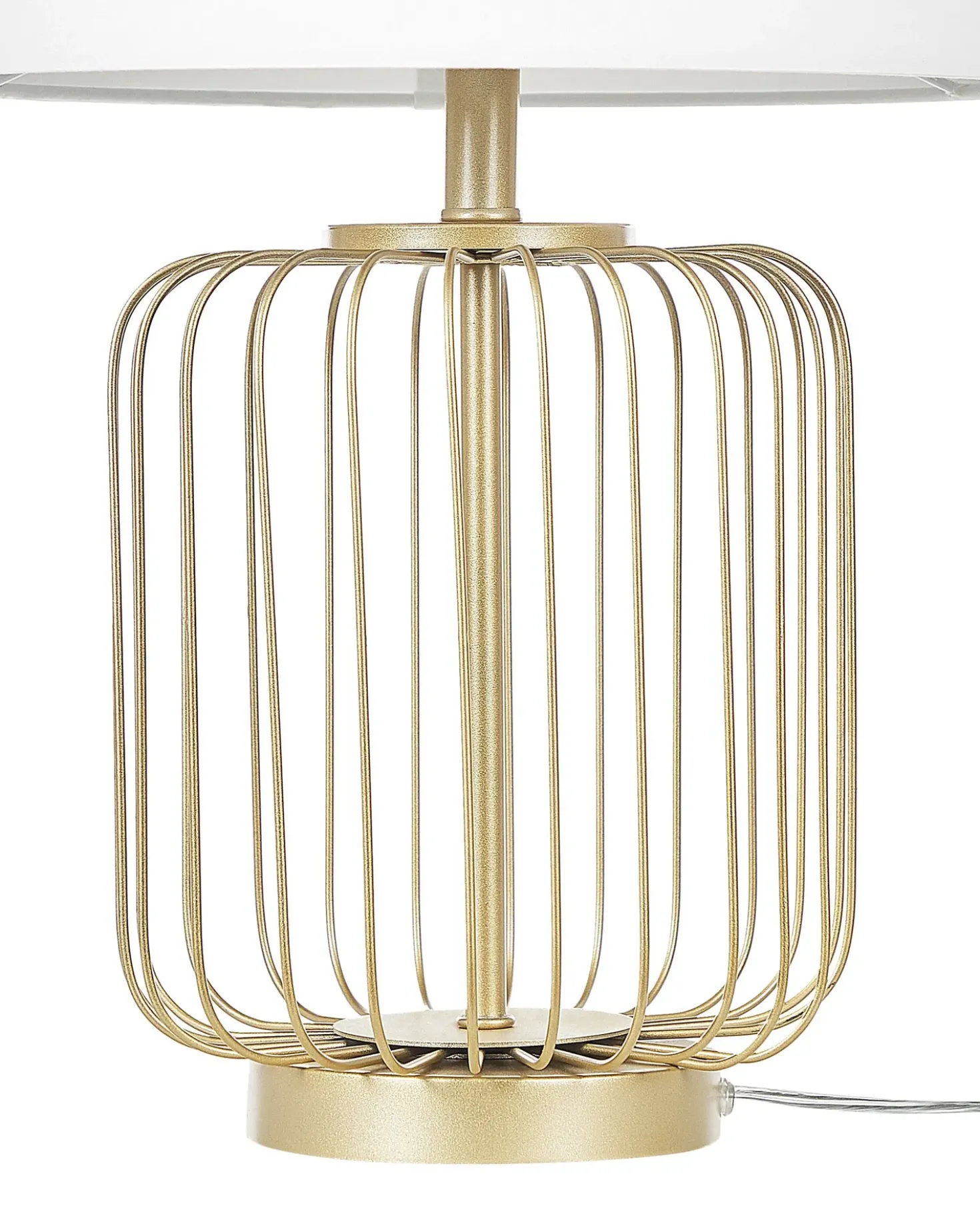 Lampada da tavolo THOUET Metallo Oro
