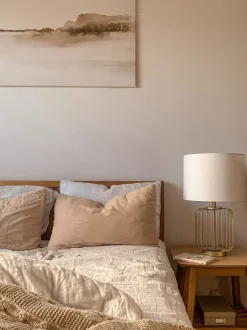 Lampada da tavolo THOUET Metallo Oro