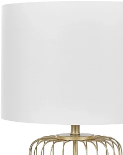 Lampada da tavolo THOUET Metallo Oro