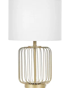 Lampada da tavolo THOUET Metallo Oro