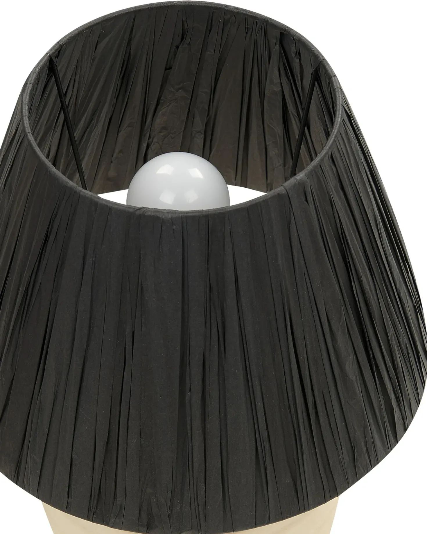 Lampada da tavolo TIGRE Ceramica Beige