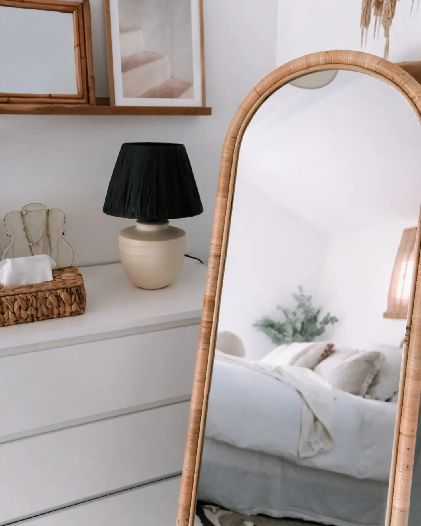 Lampada da tavolo TIGRE Ceramica Beige