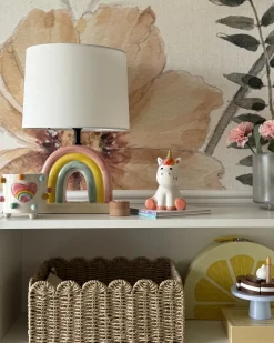 Lampada da tavolo TITNA Ceramica Multicolore