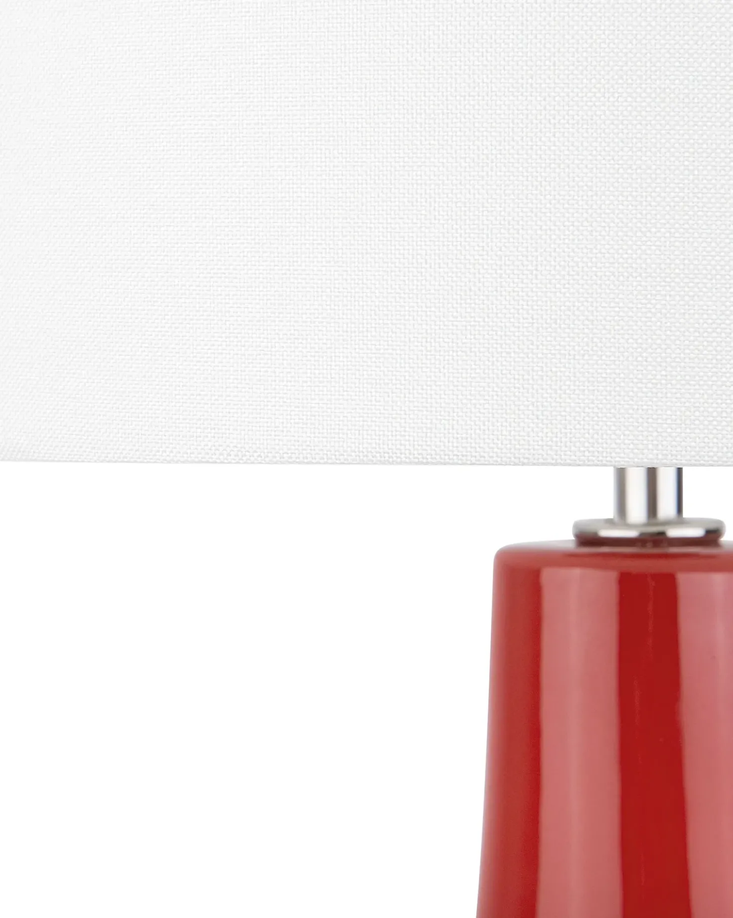 Lampada da tavolo TRIVERSA Ceramica Rosso